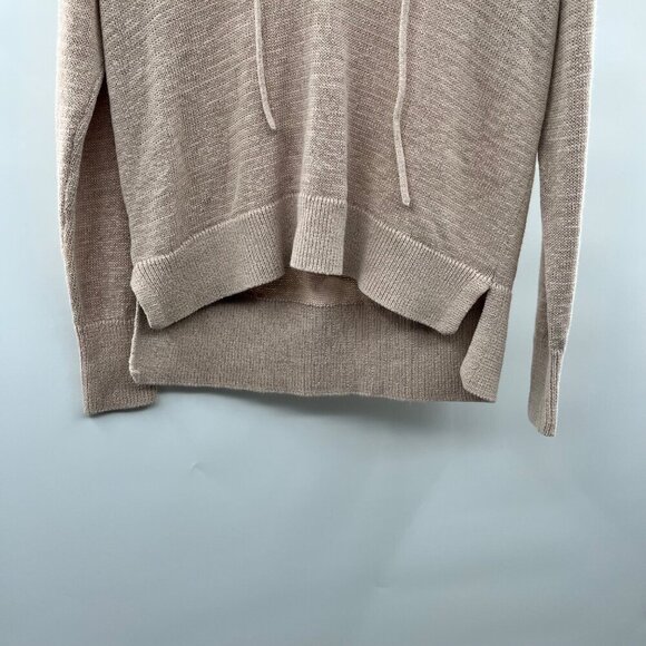 Ann Taylor Loft Women's Crisscross Tie Neck Pullover Sweater Beige Size Medium - Picture 5 of 9